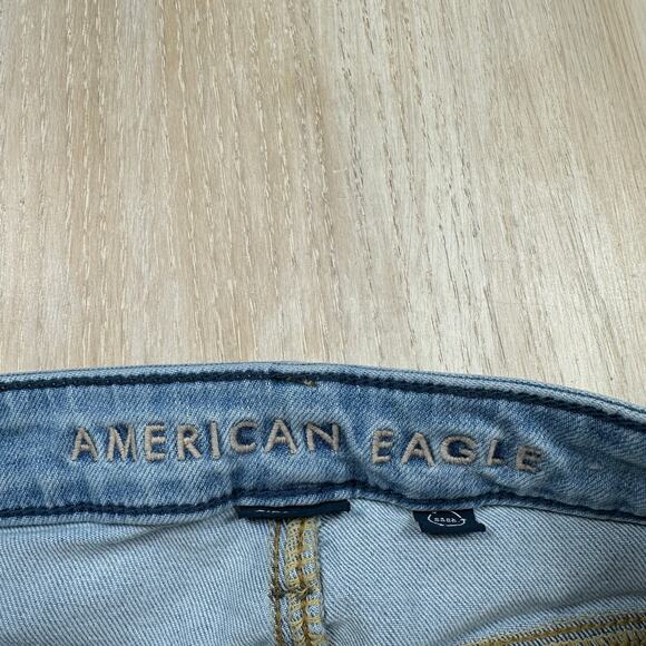 American Eagle Airflex+ Athletic Straight Casual Everyday Denim Jeans 28x30 - Picture 8 of 15